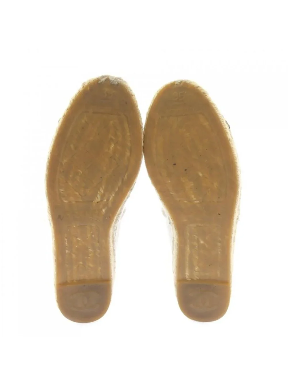 Chanel Espadrilles Shoes Black